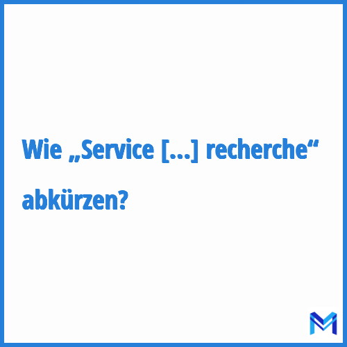 Wie „Service de la coordination des stratégies de l'enseignement supérieur et de la recherche“ abkürzen?